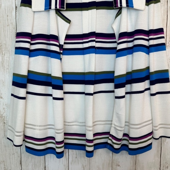 St. John Open Cardigan Sweater Womens Size 6 Santana Knit Wool Blend USA Made - Picture 6 of 16